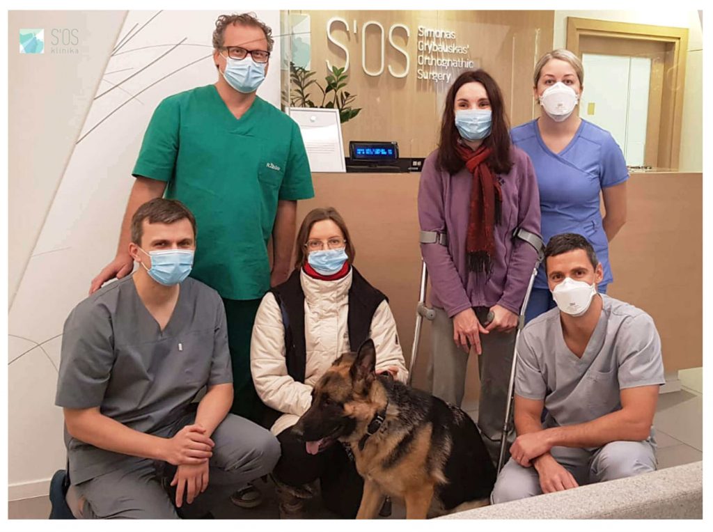 Pirmasis Lietuvoje šuo vedlys - Mulan S'OS klinikoje