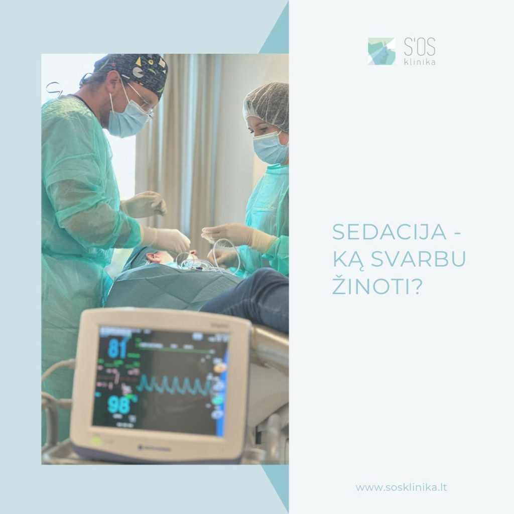 Sedacija - ką svarbu žinoti?