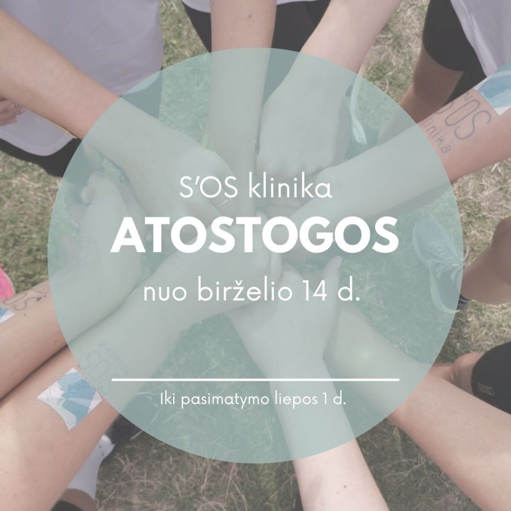 S'OS klinikos atostogos