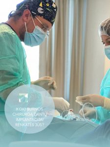 S'OS klinikos veido ir žandikaulių chirurgas Mindaugas Stacevičius