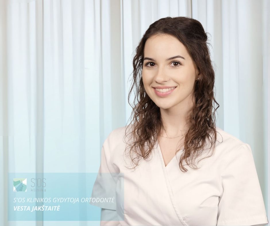 Gydytoja ortodontė Vesta Jakštaitė